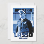 Ted Lasso | Fotoportret Lasso Grafisch Notitiekaartje (Voorkant)