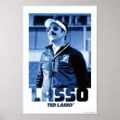 Ted Lasso | Fotoportret Lasso Grafisch Poster (Voorkant)