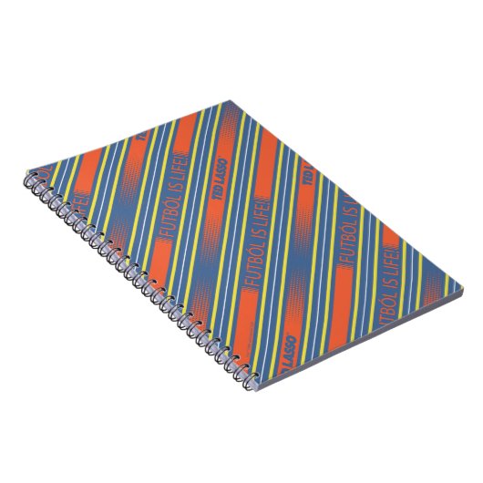 Ted Lasso | Fútbol is een levensteken Notitieboek (Rechterzijde)