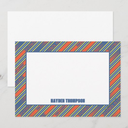 Ted Lasso | Fútbol is een levensteken Notitiekaartje (Voorkant / Achterkant)