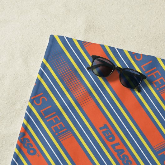 Ted Lasso | Fútbol is een levensteken Strandlaken (In situ)