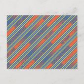 Ted Lasso | Fútbol is Life Stripe Pattern Briefkaart (Voorkant)