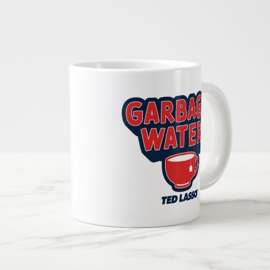 Ted Lasso | Garbage Water Tea Graphic Grote Koffiekop (Voorkant rechts)