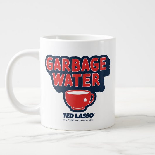 Ted Lasso | Garbage Water Tea Graphic Grote Koffiekop (Links)