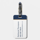 Ted Lasso | Geloof in geloven Bagagelabel (Achterkant verticaal)