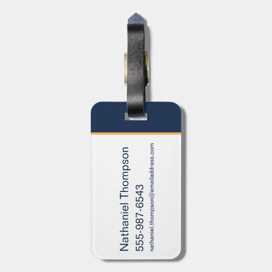 Ted Lasso | Geloof in geloven Bagagelabel (Achterkant verticaal)