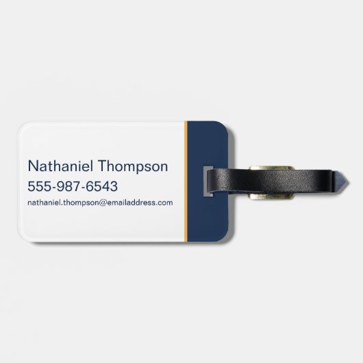 Ted Lasso | Geloof in geloven Bagagelabel (Achterkant horizontaal)