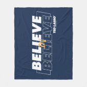 Ted Lasso | Geloof in geloven Fleece Deken (Voorkant)