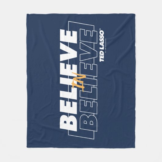 Ted Lasso | Geloof in geloven Fleece Deken (Voorkant)