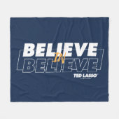Ted Lasso | Geloof in geloven Fleece Deken (Voorkant (Horizontaal))