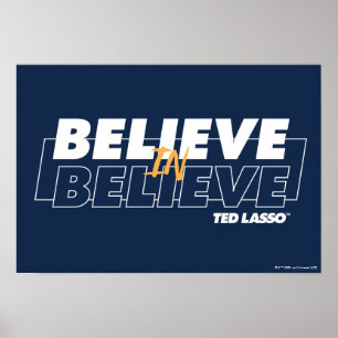 Ted Lasso   Geloof in geloven Poster