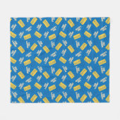 Ted Lasso | Geloof Sign and Ball Toss Pattern Fleece Deken (Voorkant (Horizontaal))