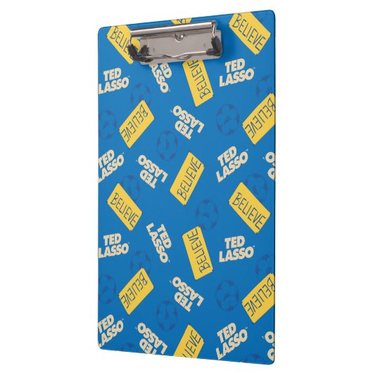 Ted Lasso | Geloof Sign and Ball Toss Pattern Klembord (Links)