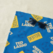 Ted Lasso | Geloof Sign and Ball Toss Pattern Strandlaken (In situ)