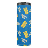 Ted Lasso | Geloof Sign and Ball Toss Pattern Thermosbeker (Achterkant)