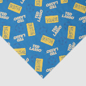 Ted Lasso | Geloof Sign and Ball Toss Pattern Tissuepapier (Detail)