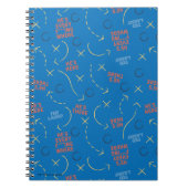 Ted Lasso | Hij is hier, hij is er een speelboekpa Notitieboek (Voorkant)