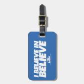 Ted Lasso | I Believe in Believe Bagagelabel (Voorkant verticaal)