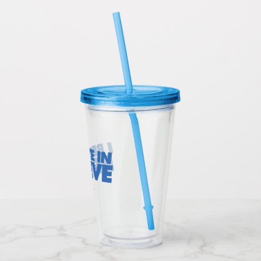 Ted Lasso | Ik geloof in geloof Acryl Drinkbeker (Links)