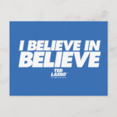 Ted Lasso | Ik geloof in geloof Briefkaart (Voorkant)