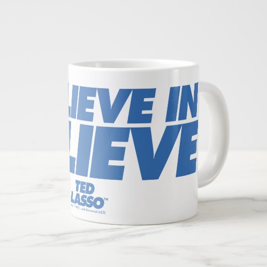 Ted Lasso | Ik geloof in geloof Grote Koffiekop (Voorkant rechts)