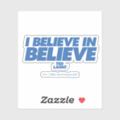 Ted Lasso | Ik geloof in geloof Sticker (Vel)