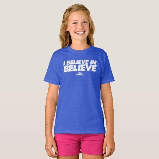 Ted Lasso | Ik geloof in geloof T-shirt (Voorkant volledig)