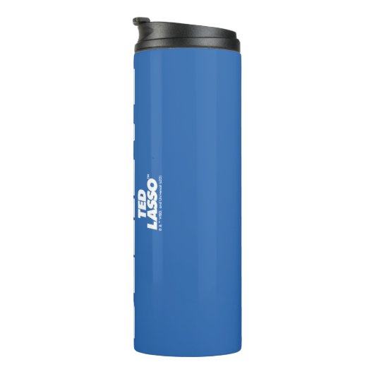 Ted Lasso | Ik geloof in geloof Thermosbeker (Geroteerd rechts)