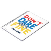 Ted Lasso | Je bent niet bang voor een boete Notitieboek (Linkerzijde)