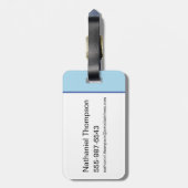 Ted Lasso | Keeley Jones Bobblehead Bagagelabel (Achterkant verticaal)