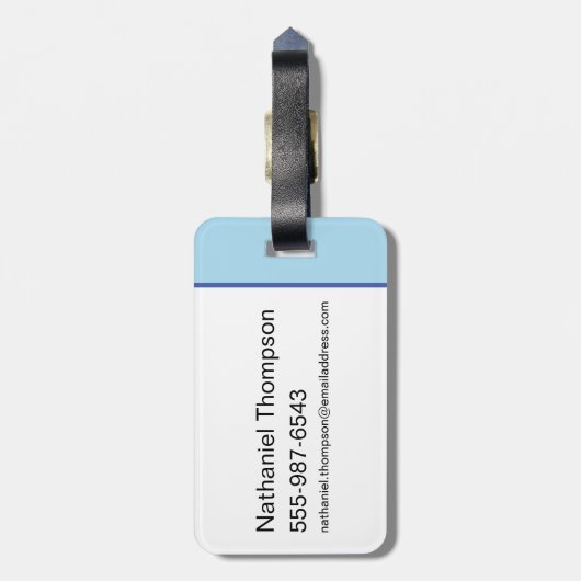 Ted Lasso | Keeley Jones Bobblehead Bagagelabel (Achterkant verticaal)