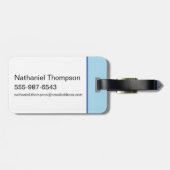 Ted Lasso | Keeley Jones Bobblehead Bagagelabel (Achterkant horizontaal)