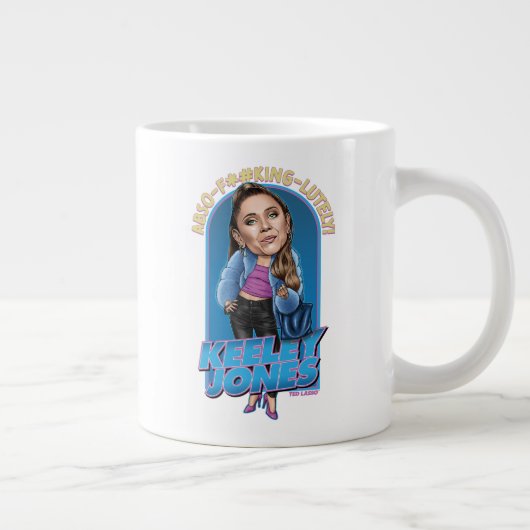 Ted Lasso | Keeley Jones Bobblehead Grote Koffiekop (Rechts)