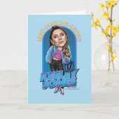 Ted Lasso | Keeley Jones Bobblehead Kaart (Gele Bloem)