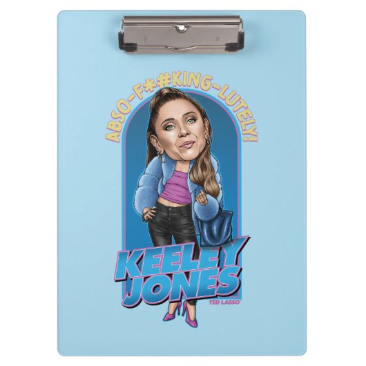 Ted Lasso | Keeley Jones Bobblehead Klembord (Voorkant)