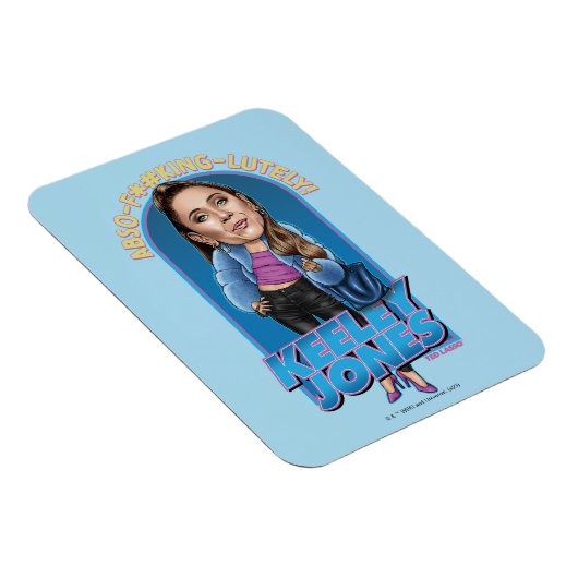 Ted Lasso | Keeley Jones Bobblehead Magneet (Rechterzijde)