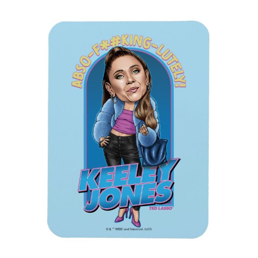Ted Lasso | Keeley Jones Bobblehead Magneet (Verticaal)