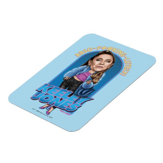 Ted Lasso | Keeley Jones Bobblehead Magneet (Linkerzijde)