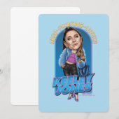 Ted Lasso | Keeley Jones Bobblehead Notitiekaartje (Voorkant / Achterkant)