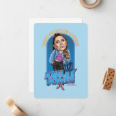 Ted Lasso | Keeley Jones Bobblehead Notitiekaartje (Voorkant / Achterkant in situ)