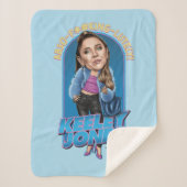 Ted Lasso | Keeley Jones Bobblehead Sherpa Deken (Voorkant)