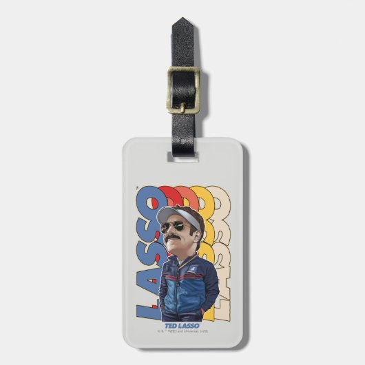 Ted Lasso | Lasso Bobblehead Bagagelabel (Voorkant verticaal)