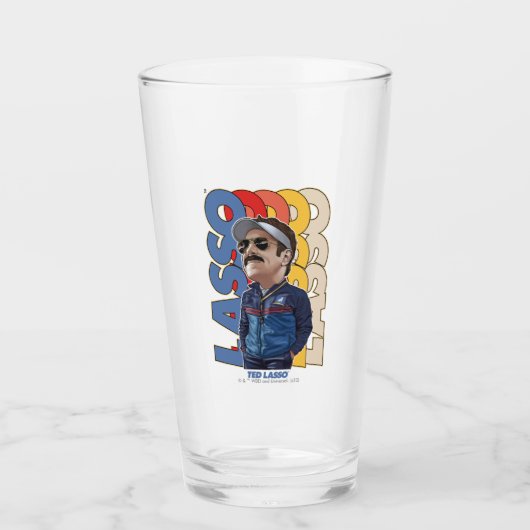 Ted Lasso | Lasso Bobblehead Glas (Voorkant)