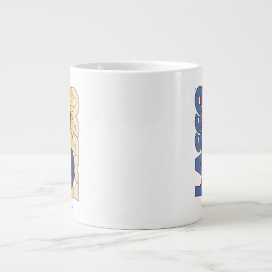 Ted Lasso | Lasso Bobblehead Grote Koffiekop (Voorkant)