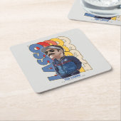 Ted Lasso | Lasso Bobblehead Kartonnen Onderzetters (Schuin)