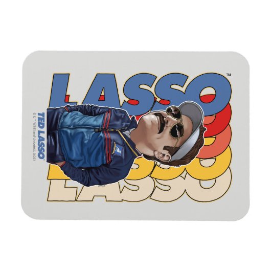 Ted Lasso | Lasso Bobblehead Magneet (Horizontaal)