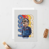 Ted Lasso | Lasso Bobblehead Notitiekaartje (Voorkant / Achterkant in situ)