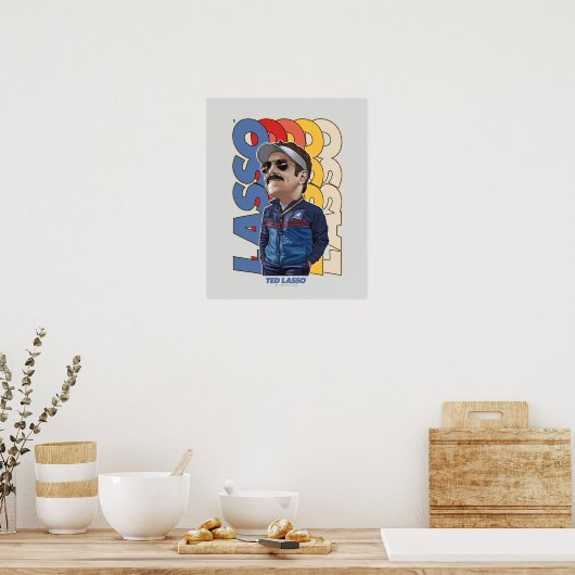 Ted Lasso | Lasso Bobblehead Poster (Keuken)