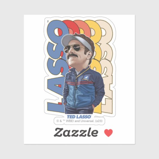 Ted Lasso | Lasso Bobblehead Sticker (Vel)