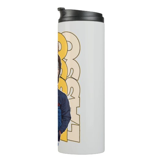 Ted Lasso | Lasso Bobblehead Thermosbeker (Geroteerd rechts)